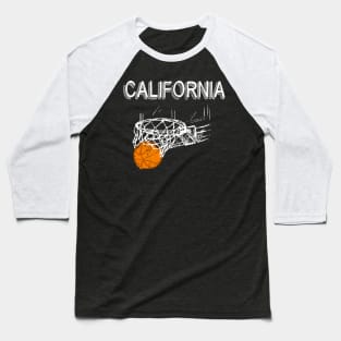 California Basketball B-Ball Golden State Dunk gift Funny Baseball T-Shirt